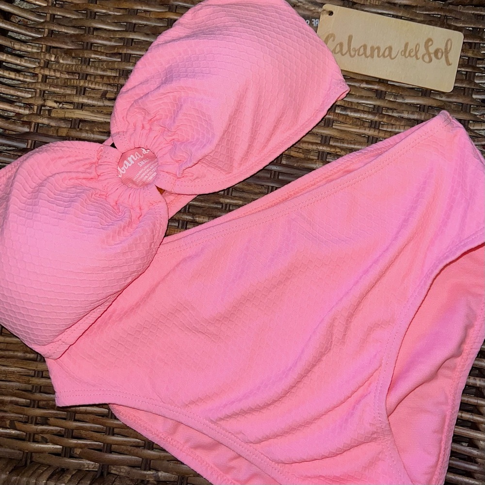 Cabana del Sol Bandeau Bikini - Small